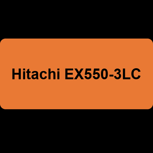 Hitachi EX550-3LC